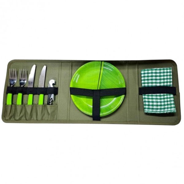 Carp Academy Camping-Geschirrset für 2 Personen