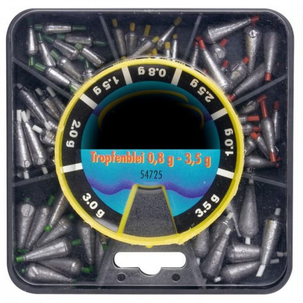 CHAMPION TROPFENBLEI-SET I 0,8-3,5GR.76DB - Bleiset - Tropfenblei