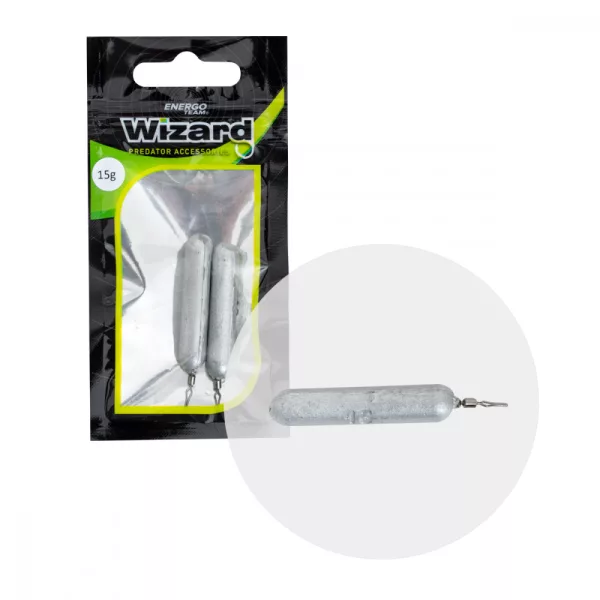 Wizard Dropshot Stabblei 15G Go Green 2Stk/Pck