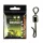 Carp Academy Zylindrischer Wirbel + Karabiner 10 Stk.