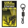 Carp Academy Schnellverschluss mit Ring 8er M 10 Stk.