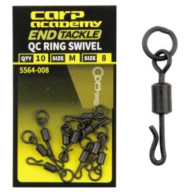 Carp Academy Schnellverschluss mit Ring 8er M 10 Stk.