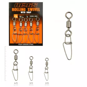 Nevis Extra starker Wirbel mit Sicherheitskarabiner 2/0