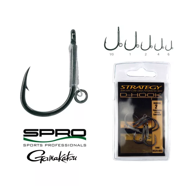 Carp Academy Teflon Hook XS-5 Schwarz 8 10Stk/Packung Öhrhaken Widerhaken Boiliehaken