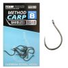 Team Feeder By Döme TF Method Carp BB 10 ohne Widerhaken, mit Öhr Feederhaken 10 Stück