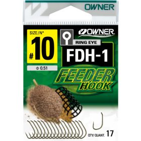 Owner FDH-1 12 Öhrhaken, Widerhaken-Feederhaken 17 Stk.