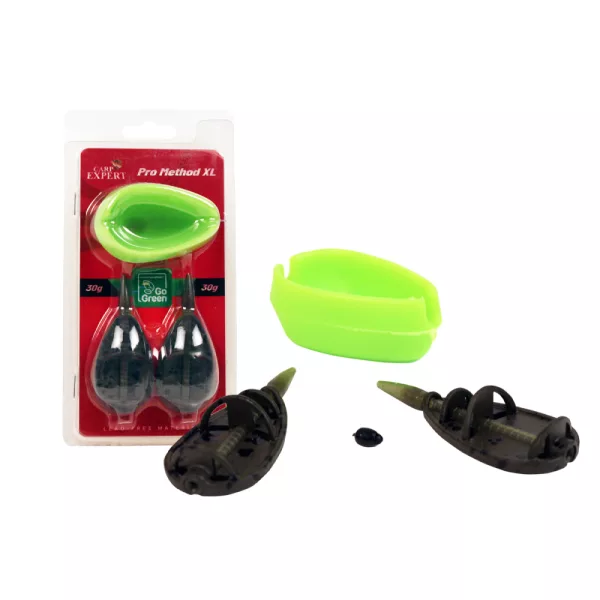 Carp Expert PRO Method XL Korb mit Füller Go Green 60 + 60g