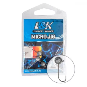 L&K Micro Jig 2316 JIG Kopf 2 - 2g - 4 Stück