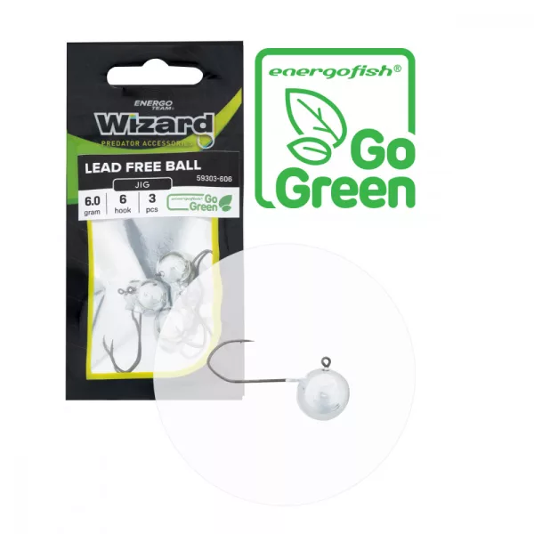 Wizard Twisterkopf Go Green 3/0 4G 3Stk/Pckg