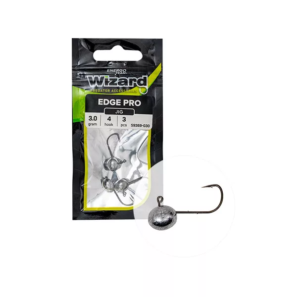 Wizard EDGE PRO JIG KOPF 7G 1 3STK/BEUTEL Cheburashka