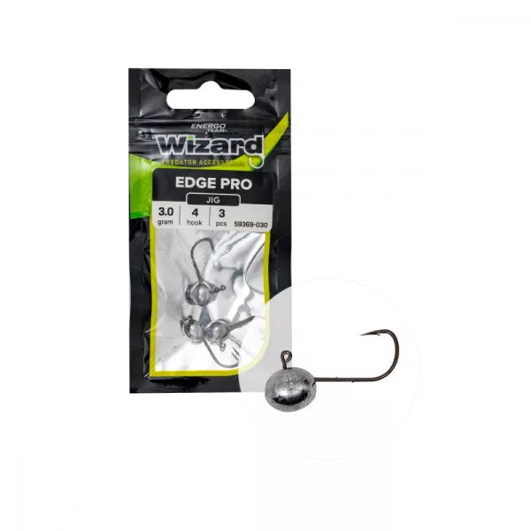Wizard Edge Pro Jig Kopf 2G 6 3Stk/Beutel