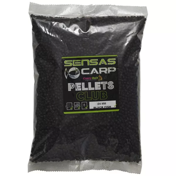 Sensas Black Fish Club Pellets 4mm Futterpellets 10kg