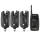 Carp Academy Detect elektrischer Bissanzeiger 3+1 Set