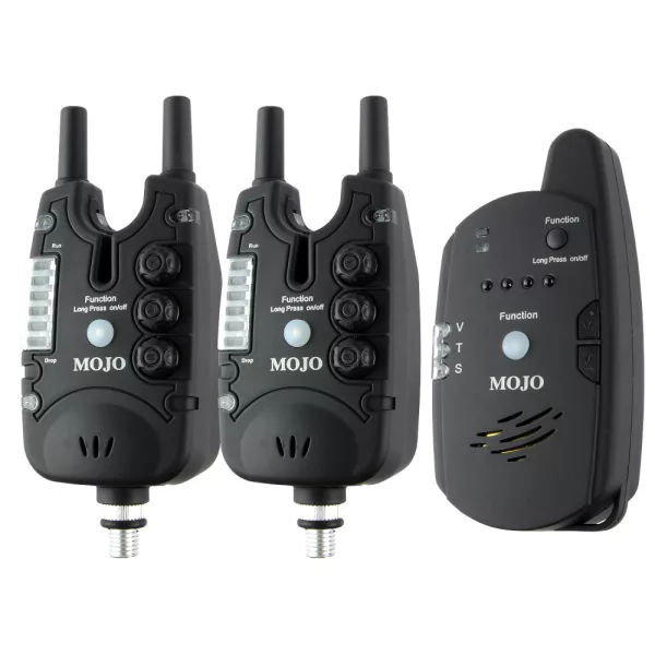 Carp Academy Mojo XTI elektronischer Bissanzeiger 2+1 Set
