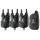 Carp Academy Mojo XTI elektrischer Bissanzeiger 3+1 Set