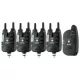 Carp Academy Mojo XTI elektronischer Bissanzeiger 4+1 Set
