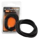 Nevis Silikonschlauch Schwarz 100cm 4mm