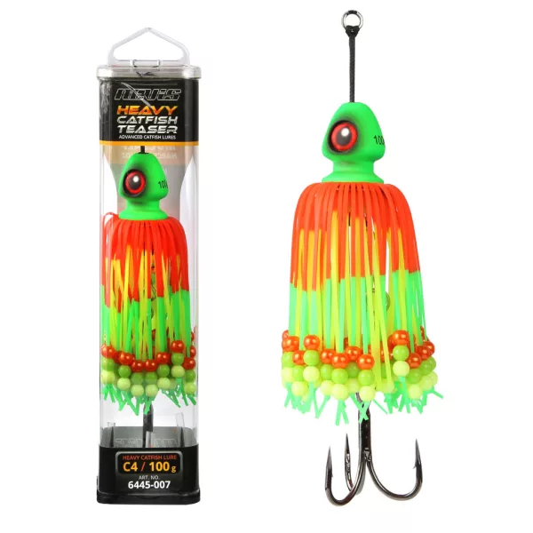 Nevis Orange-Gelb-Grün Bullet Head Teaser 150gr