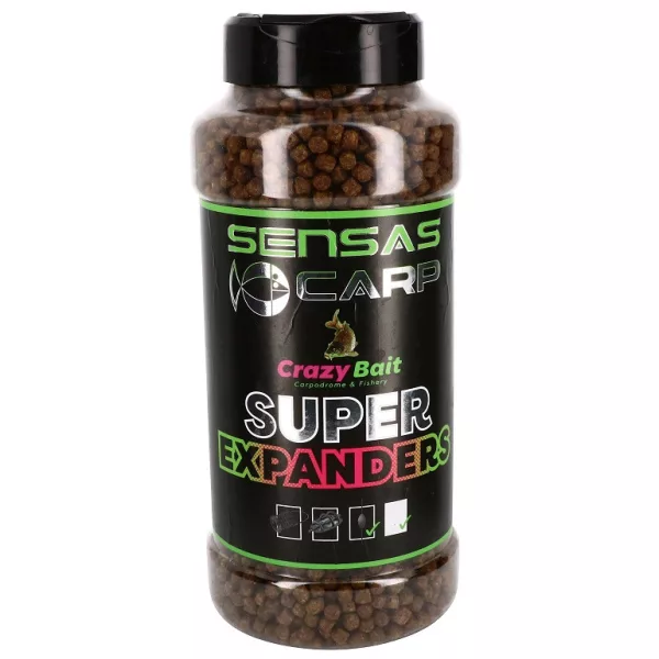 Sensas Super Expanders 6mm Futterpellets 450gr
