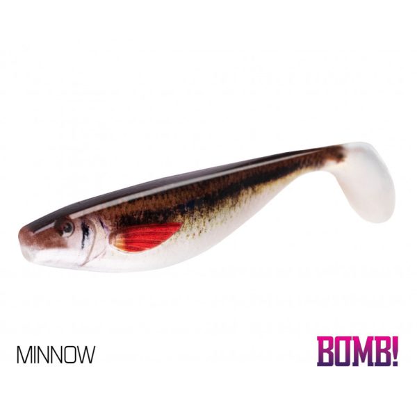 Delphin HYPNO Gummifisch 3D MINNOW 130mm - 2 Stk.