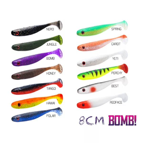 Delphin Rippa Gummifisch Jungle 8cm 5Stk