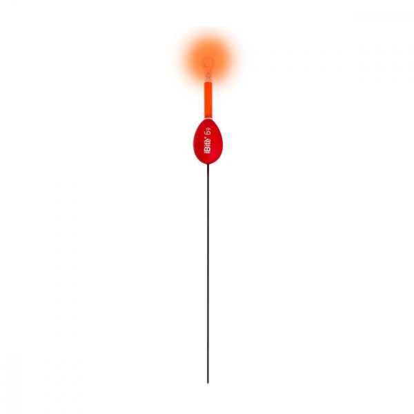 iBite River Mega 6gr 435 Batterie + rote LED + grüne LED Leuchtpatronen-Pose