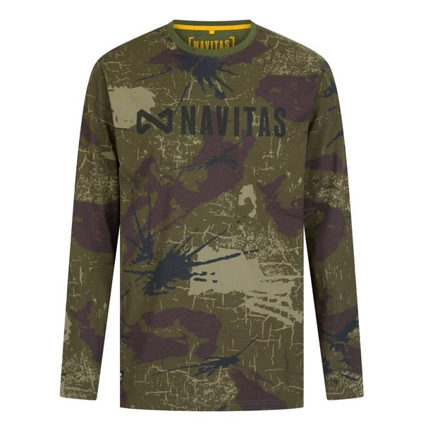 Navitas Identity Camo Long Sleeve Tee S T-Shirt