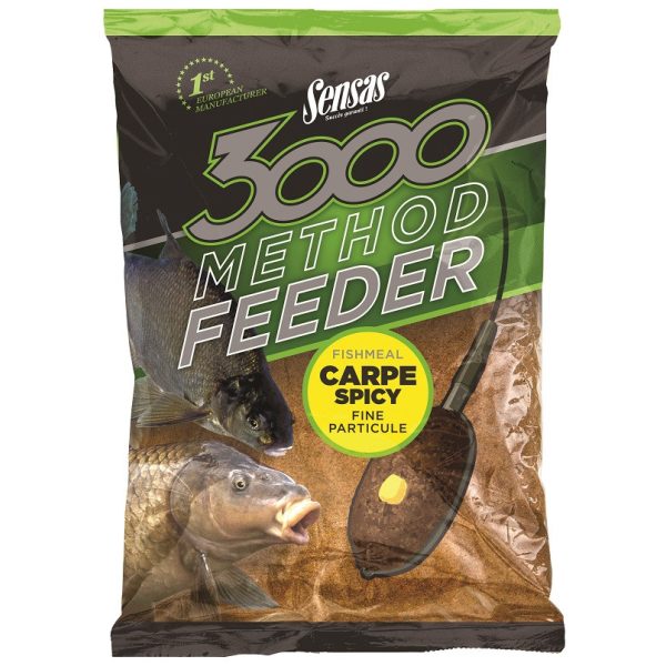 Sensas 3000 Method Carp Spicy Lockfutter 1kg