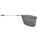 Kamasaki Super Compact Net-Rubberized Kescher 1,90M - Kescherstiel mit Netz