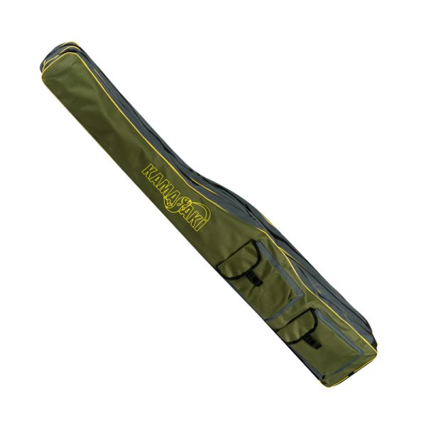 Kamasaki 3-Fächer-Rutenfutteral 160cm