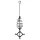 Nevis 20cm Metall-Amur-Futterkorb