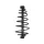 Nevis Spiral Futterkorb 60mm
