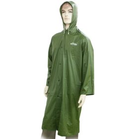 Outdoor PVC Poncho Olive Regenponcho XL