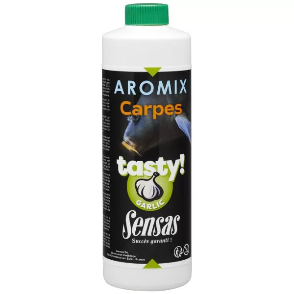 Sensas Aromix Carp Tasty Knoblauch Flüssigattraktor 500ml
