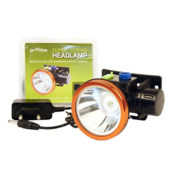 Outdoor Superstarke Stirnlampe mit DC Adapter