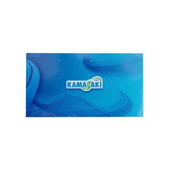 Kamasaki Mini Aufkleber 90Mm×50Mm