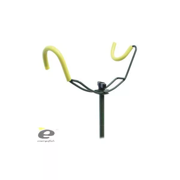 Rutenhalter gebogen für Erdspieß DP-50