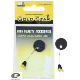 Stopper Kamasaki Doppelt Schwarz/Gelb XL