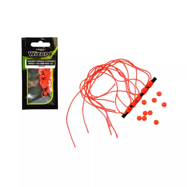 Wizard Wels-Schnurstopper Rot 3XL