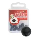 CXP Gummikugeln 8Mm 15Stk/Packung Schwarz