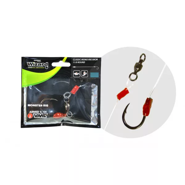 Wizard Monster Classic Mono Rig 11/0 Round 50cm Welsvorfach