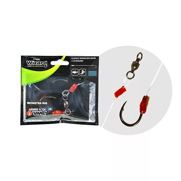 Wizard Monster Classic Mono Rig 9/0 Classic 50cm Welsvorfach