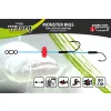Wizard Monster Surface Livebait Double Mono Rig 9/0+11/0 Round 80cm Doppelhaken Monofil Vorfach