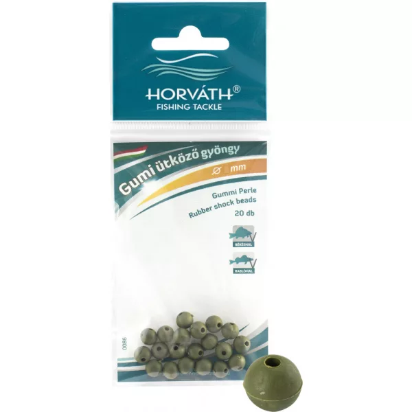 Gummi-Stopperperle 5mm (20 Stück) Kt0084