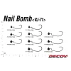Decoy VJ-71 Nail Bomb #1/0 3,5gr Offset-Jigkopf 5 Stück
