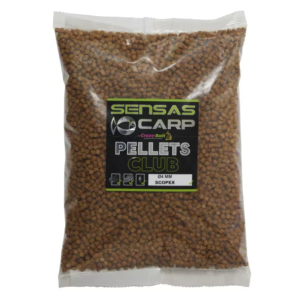 Sensas Scopex Club Pellets Futterpellets 4mm 10kg