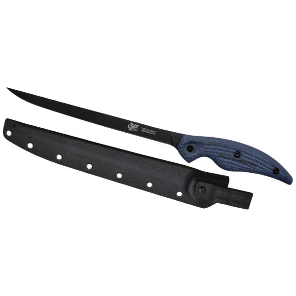 Cuda Professional Messer mit Micarta - 9" Filetiermesser