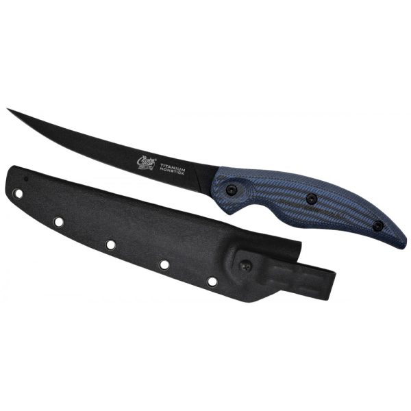 Cuda Professional Messer mit Micarta - 6" gebogenes Ausbeinmesser