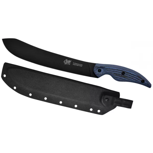 Cuda Professional Messer mit Micarta - 10" Metzgermesser