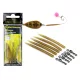 Carp Academy Schnellverbinder mit Silikonschlauch XL 5+5 Stk.